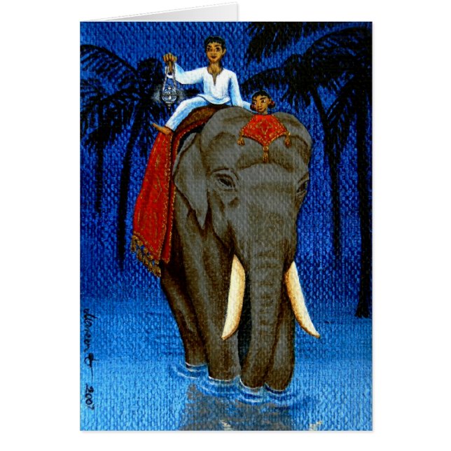 Cartão Da "casa equitação " (Frente)