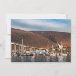 Cartão da Catedral Tromso Noruega