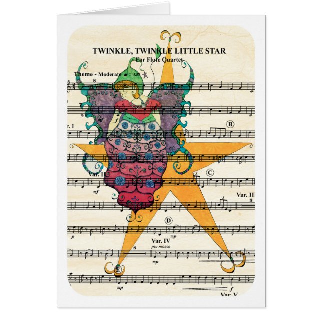 Cartão da cintilação (Frente)