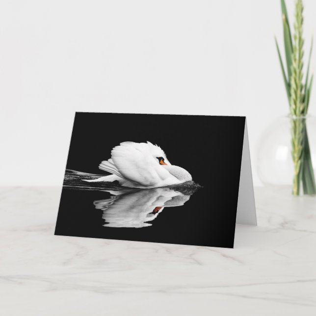 Cartão da cisne (Frente)