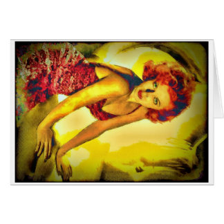 Cartão Da "cobrir" Lana Turner polpa