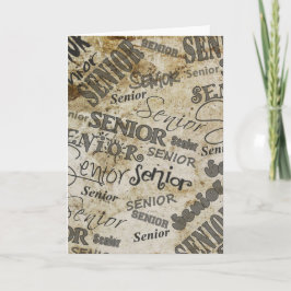 Cartão da conclusão do ensino secundário