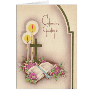 Cartão da confirmação