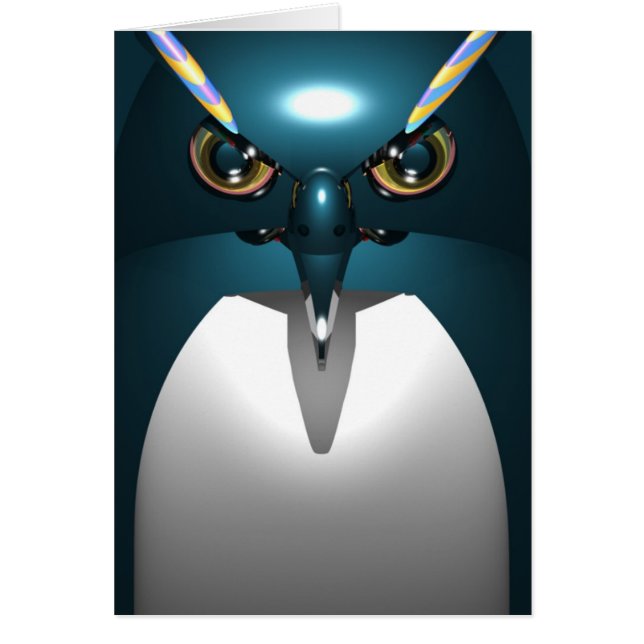 Cartão da coruja (Frente)