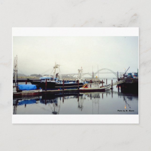 Cartão da costa de Oregon (Frente)