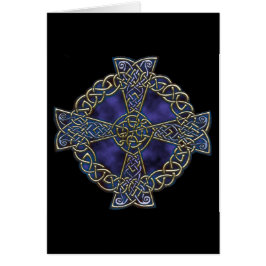 Cartão da cruz celta