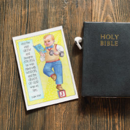 Cartão da dedicação do batismo do baptismo do