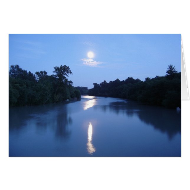 Cartão da elevação da lua (Frente Horizontal)