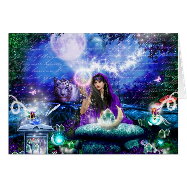 Cartão da eminência de Magestic (Frente Horizontal)