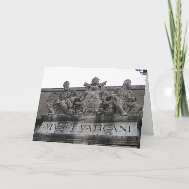 Cartão da entrada do vaticano (Frente)