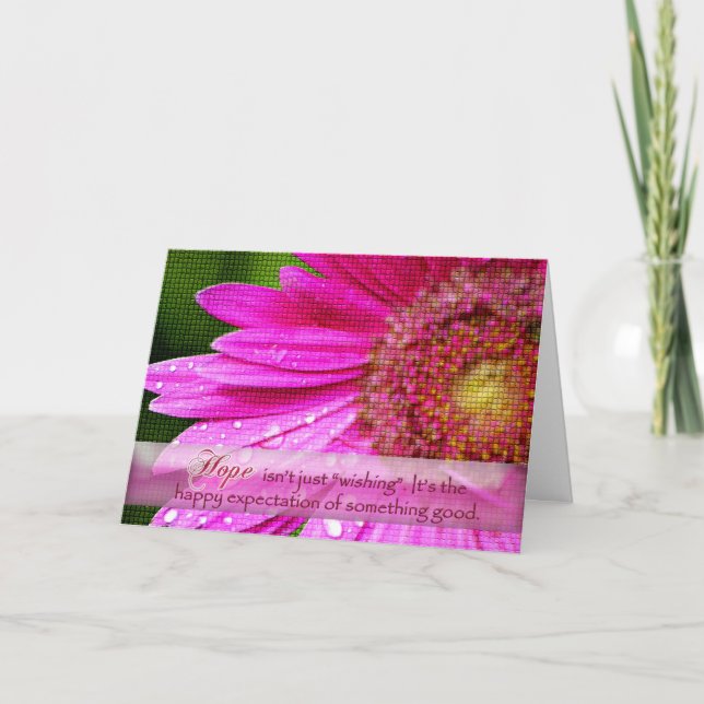 Cartão da esperança (Frente)