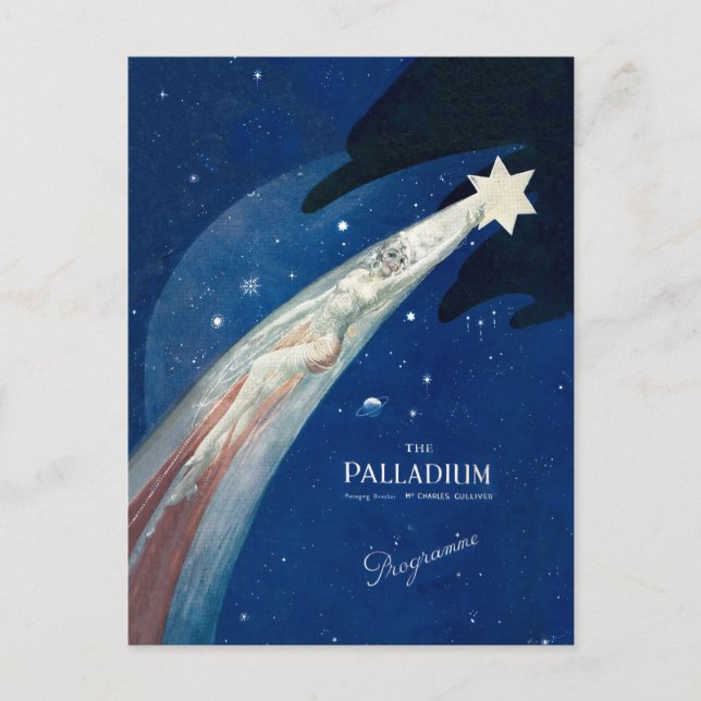 Cartão da estrela do Natal (Frente)