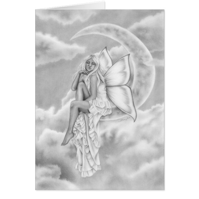 Cartão da fada de Moondreamer (Frente)
