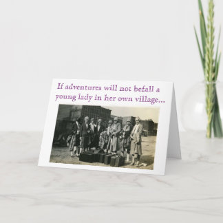 Cartão da graduação de Jane Austen