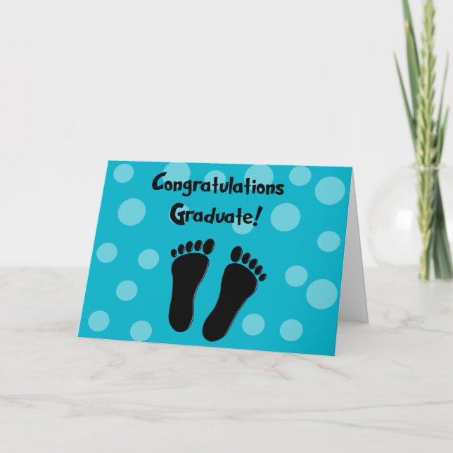 Cartão da graduação do Podiatrist (Frente)