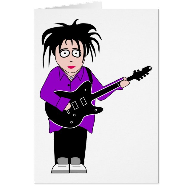 cartão da guitarra (Frente)