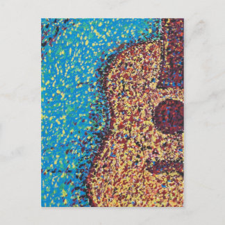 Cartão da guitarra de Impresionist