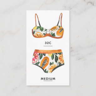 Cartão da inserção da lingerie de Bachelorette da