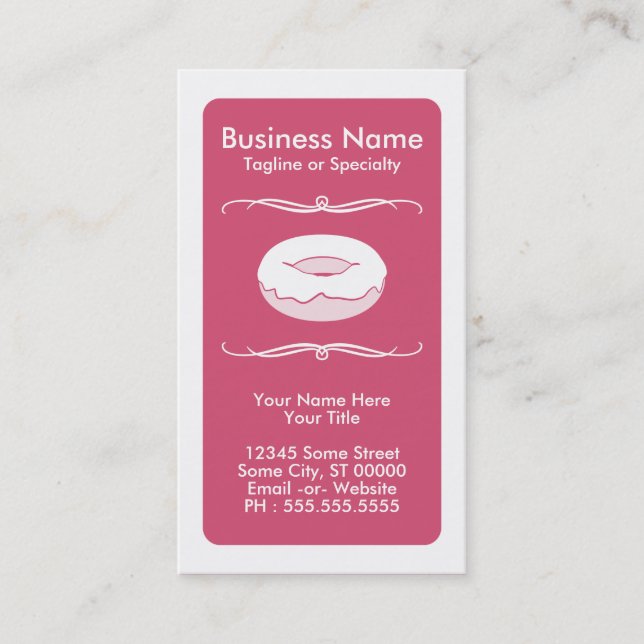 cartão da lealdade das filhóses da modificação (Frente)