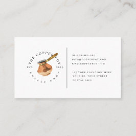 Cartão da lealdade para o cartão de visita da