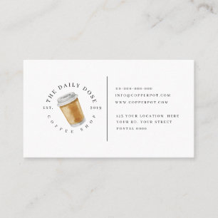 Cartão da lealdade para o cartão de visita da