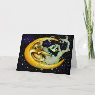 Cartão da Lua Fantasma