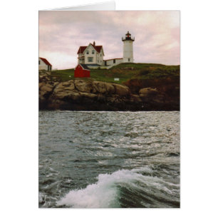 Cartão da luz Nubble" de Neddick do cabo do "