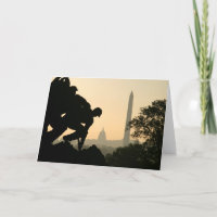 Cartão da manhã de Iwo Jima