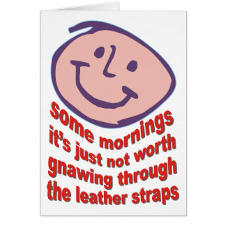 cartão da mastigação da mastigação