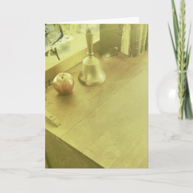 Cartão da mesa do professor (Frente)