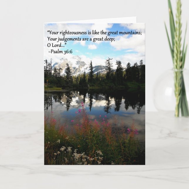 Cartão da montanha (Frente)