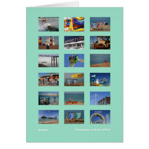Cartão da multi-imagem de Brigghton