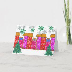 Cartão da nossa casa para a sua. Bastante natal
