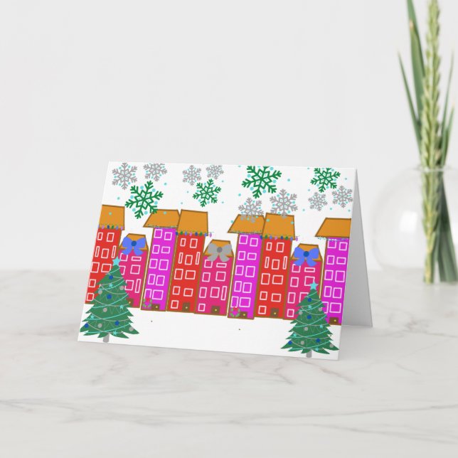 Cartão da nossa casa para a sua. Bastante natal (Frente)