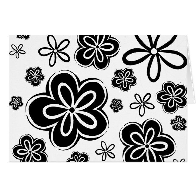 cartão da Oopsy-margarida (Frente Horizontal)