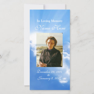 Cartão da oração/cartões personalizados da ora