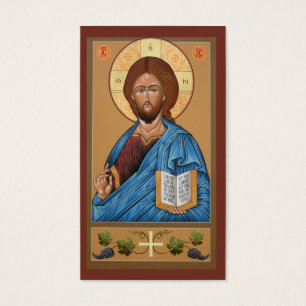 Cartão da oração do cristo mini
