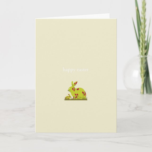 cartão da páscoa (Frente)