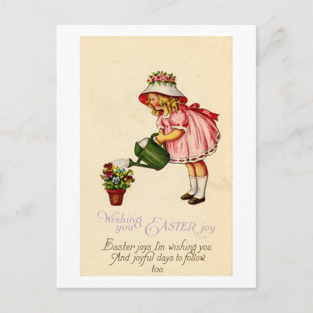 Cartão da páscoa (CA 1915) (Frente)
