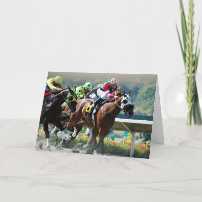 Cartão da pista de Del Mar (Frente)