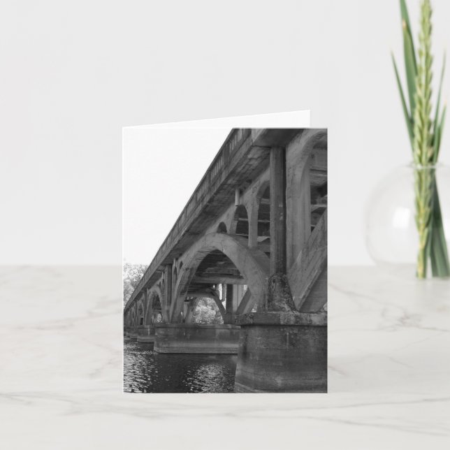 Cartão da ponte do vagão de Winona (Frente)