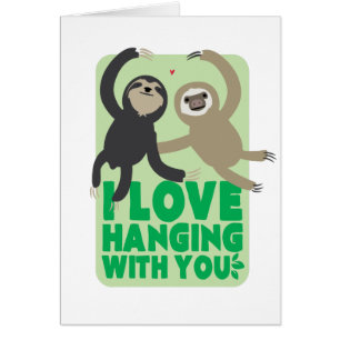 Cartão da preguiça