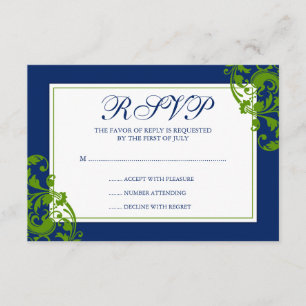 Cartão da resposta dos redemoinhos do Flourish dos