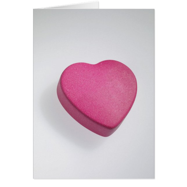 Cartão Da tentativa doces do coração outra vez (Frente)