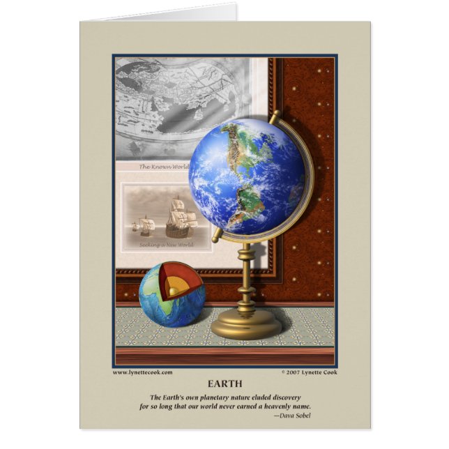 Cartão da terra (Frente)