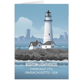 Cartão da Torre de Sinalização de Boston