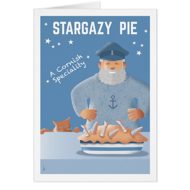 Cartão da Torta Stargazy (Frente)