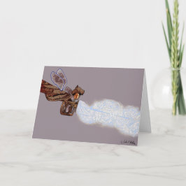 Cartão da tuba do inverno