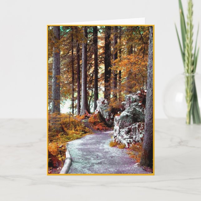 Cartão da viagem, texto para dentro (Frente)