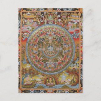 Cartão da vida de Buddha